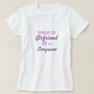 Vriendin van een sergeant t-shirt