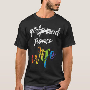 Vriendin Verloofde Vrouw Regenboog Vrijgezellenfee T-shirt
