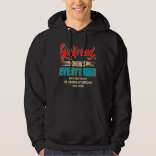 Vriendin weet alles vrouwen Moederdag VI Hoodie