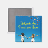 Vriendinnen magneet (Voorkant / Achterkant)