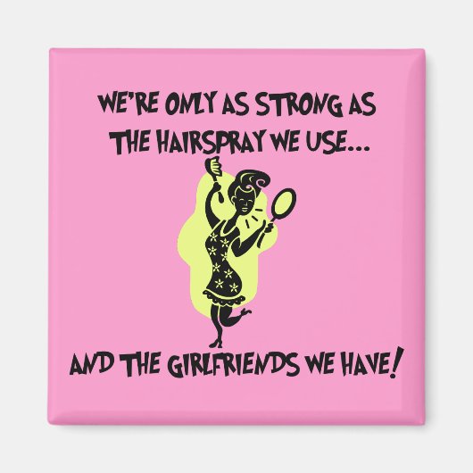 Vriendinnen Magnet Magneet (Voorkant)