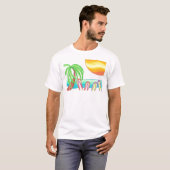 Vriendinnen op vakantie t-shirt (Voorkant volledig)