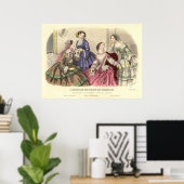  Vriendinnen van Anais Toudouze Poster (Thuiskantoor)