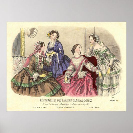  Vriendinnen van Anais Toudouze Poster (Voorkant)