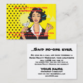 Vriendinnen Visitekaartje (Voorkant / Achterkant)