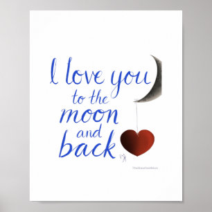 Vriendje Vriendinnetje Liefde Tot De Maan En Terug Poster