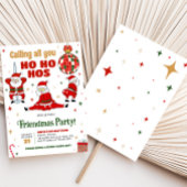 Vriendjes Grappig Kerstfeest Kaart