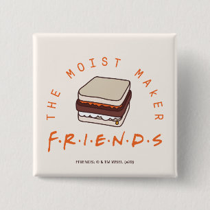 VRIENDS™ De mostmaker Vierkante Button 5,1 Cm