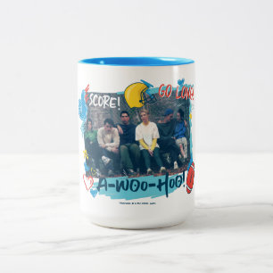 VRIENDS™ Football Tweekleurige Koffiemok