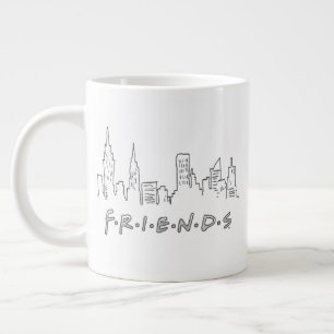 VRIENDS™  New York City Silhouette Extra Grote Beker