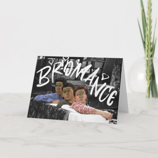 VRIENDS™| Ross, Joey en Chandler Bromance Kaart (Voorkant)