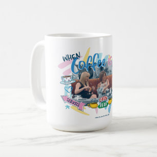 VRIENDS™ Wanneer koffie in leven is Koffiemok
