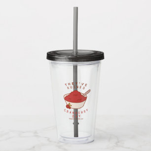 VRIENDS™ Ze hebben Cranberry Day geruïneerd Acryl Drinkbeker