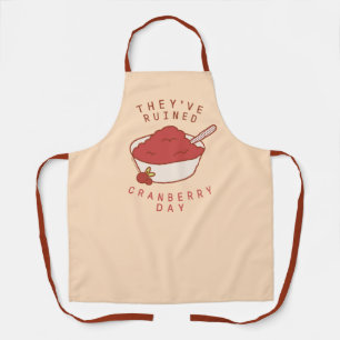 VRIENDS™ Ze hebben Cranberry Day geruïneerd Schort
