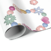 Vriendschap Armband Meisje Sieraden Patroon Cadeaupapier (Rol Hoek)