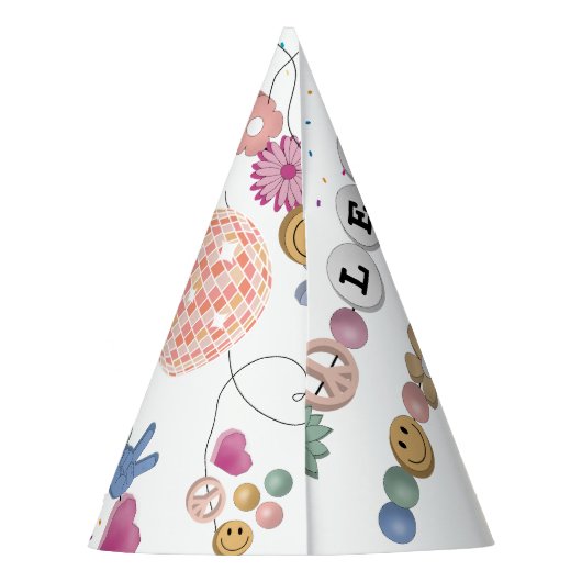 Vriendschap Armband Meisje Sieraden Verjaardagsfee Feesthoedjes (Achterkant)