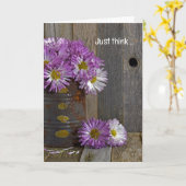 Vriendschap Birthday Mums Kaart (Gele Bloem)