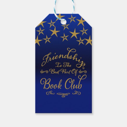 Vriendschap Boek Club Cadeaulabel (Voorkant)