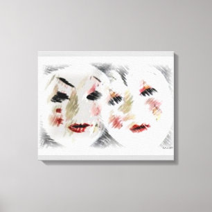 vriendschap canvas afdruk