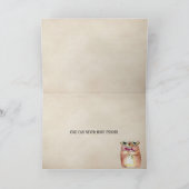 Vriendschap Chocolade Chip Cookies met strik Kaart (Binnen)