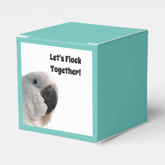 Vriendschap Dag Kaketoe Flock Samen Grappig Foto Bedankdoosjes