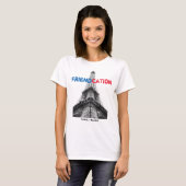 Vriendschap Eiffel Paris T-shirt (Voorkant volledig)