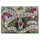 Vriendschap en Thruth Snijplank (Voorkant)