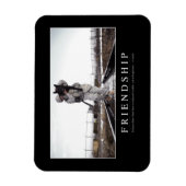 Vriendschap: Inspirerend prijsopgave Magneet (Verticaal)