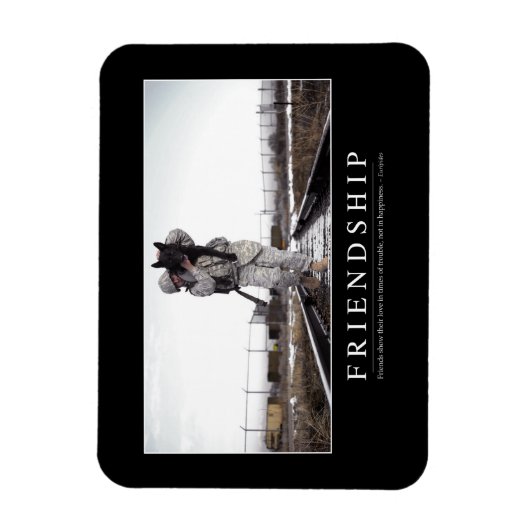 Vriendschap: Inspirerend prijsopgave Magneet (Verticaal)