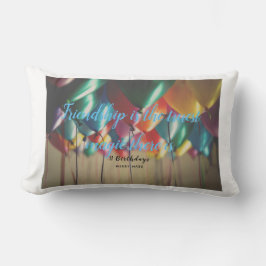 "Vriendschap is de ware magie die er is" Kussen