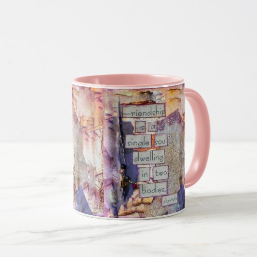 Vriendschap is één enkele Mok (Voorkant rechts)