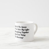 Vriendschap is het lef   espresso kop (Voorkant rechts)