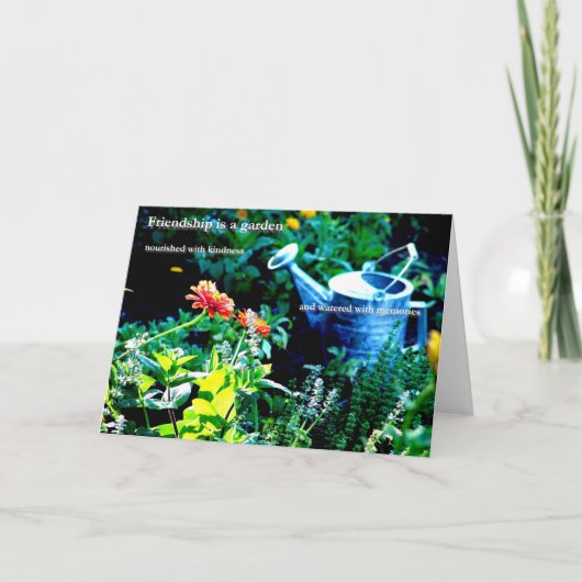 vriendschap kaart (Voorkant)