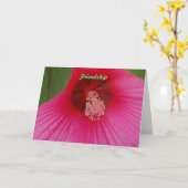 vriendschap kaart (Gele Bloem)