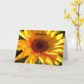 vriendschap kaart (Gele Bloem)