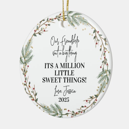 ,Vriendschap Kerst Ornament Beste Vriend Gift (Links)