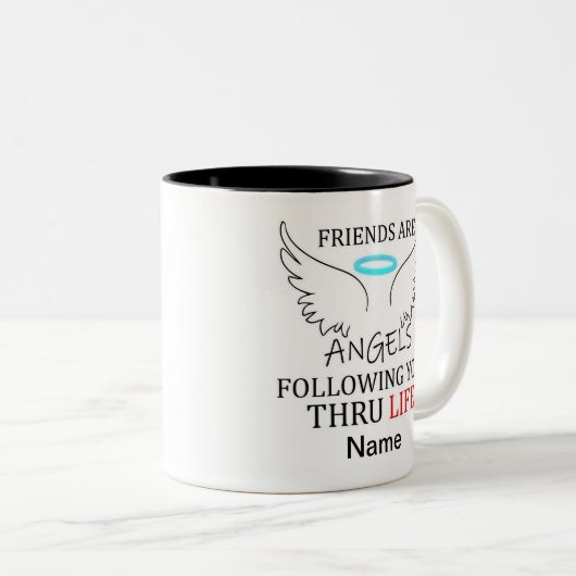 Vriendschap Koffie Mok (Voorkant rechts)