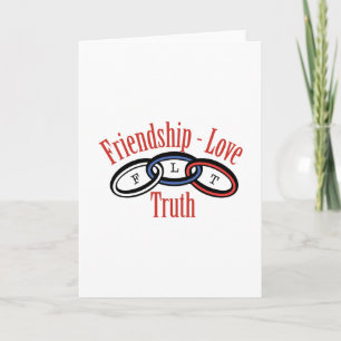 Vriendschap Liefde Waarheid Kaart