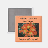 Vriendschap - magneet (Voorkant / Achterkant)