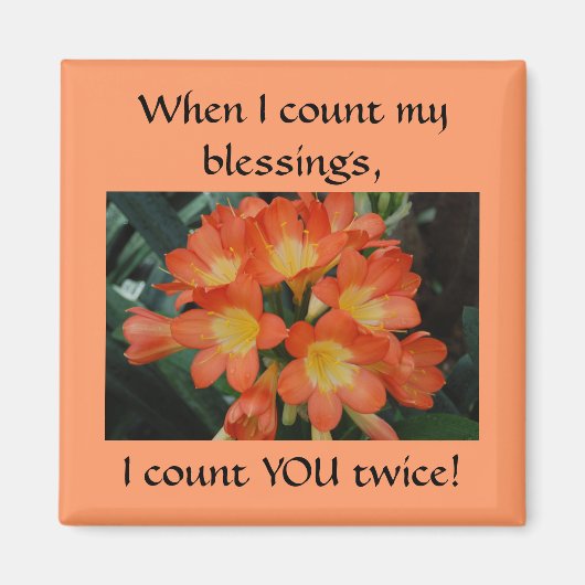 Vriendschap - magneet (Voorkant)