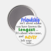 vriendschap magneet (Voorkant / Achterkant)