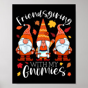 Vriendschap met mijn Thanksgiving drie g Poster