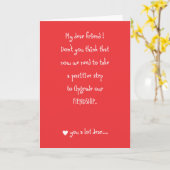 Vriendschap om van kaart te houden (Gele Bloem)