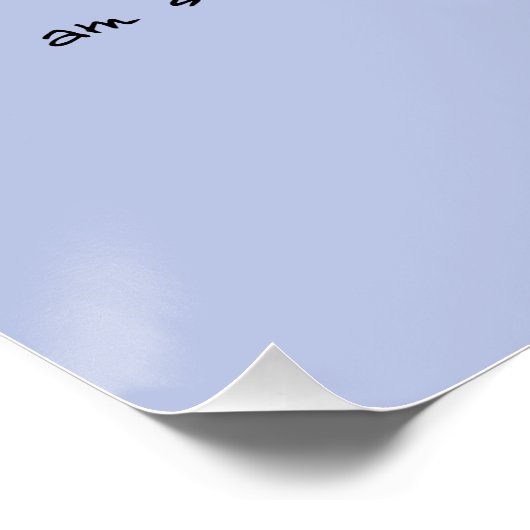 Vriendschap positieve bevestiging perfect poster (Hoek)