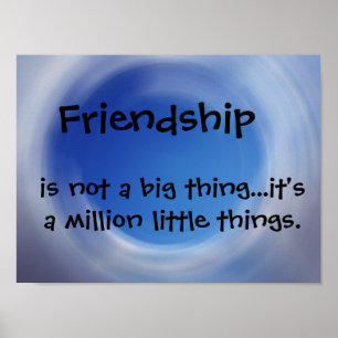vriendschap poster