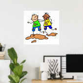 vriendschap poster (Thuiskantoor)