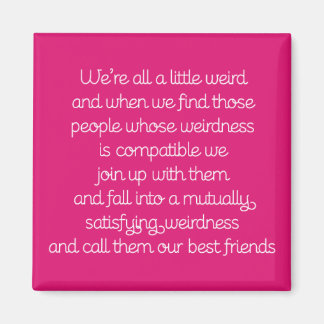 Vriendschap Quote Magnet Magneet
