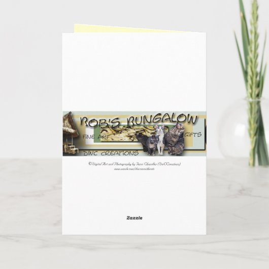 Vriendschap Roos Kaart (Achterkant)