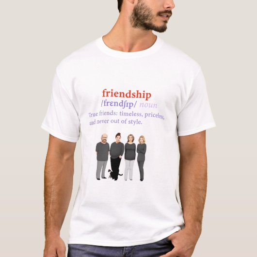vriendschap t-shirt (Voorkant)