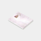 Vriendschap Teddy Bear houdt van je Inspirerend Post-it® Notes (Schuin)